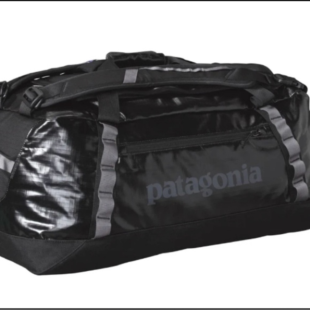 Patagonia Black Hole Duffel Backpack 60L - 49340 Rare Shiny Ripstop Travel Bag - Picture 3 of 17